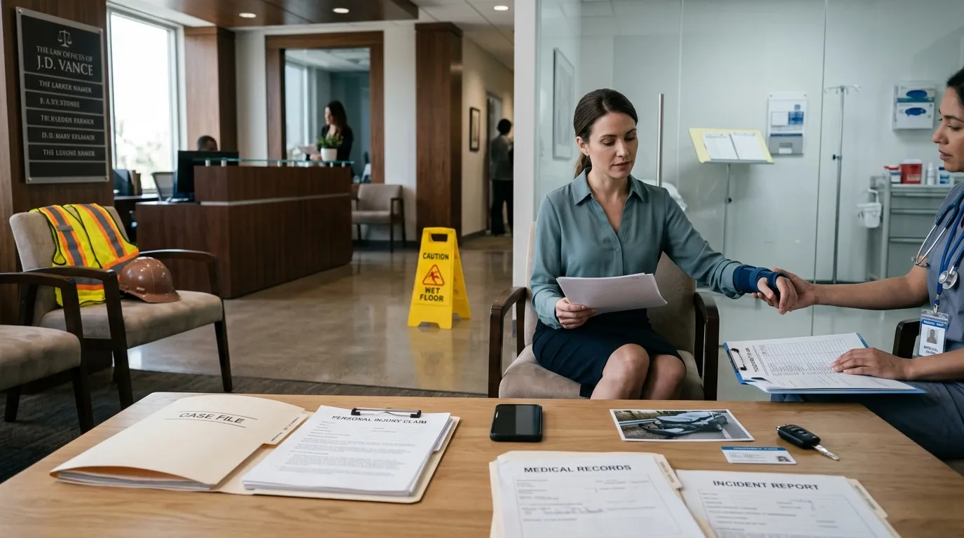 Common types of personal injury including physical and accident-related injuries