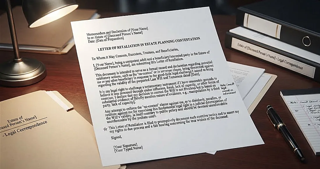 Letter of Instruction