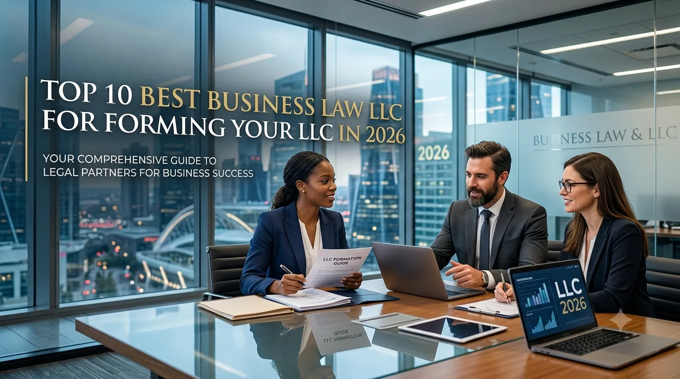 Top 10 Best Business Law LLC Companies for Forming Your LLC in 2026