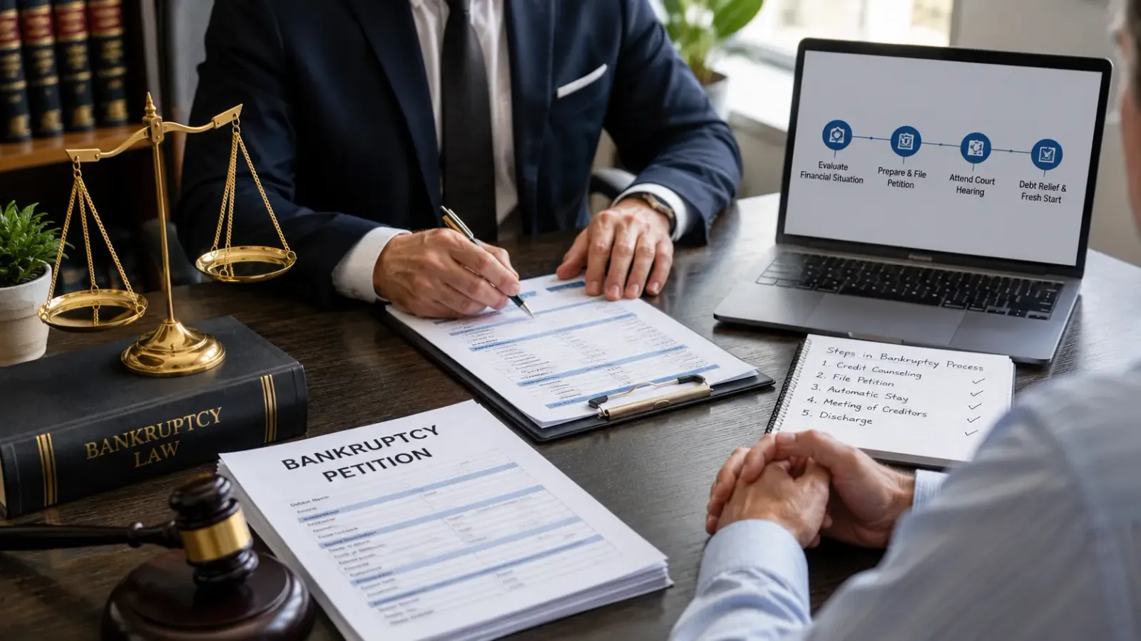 Bankruptcy filing process guide